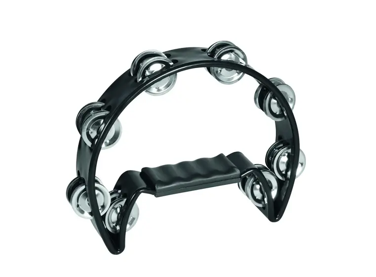 DIMAVERY TN-2 Tambourine plastic, black 